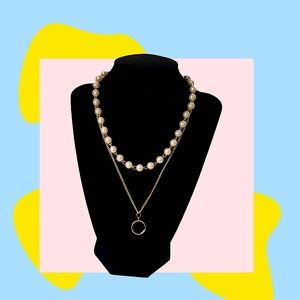 Double layered brand new necklace